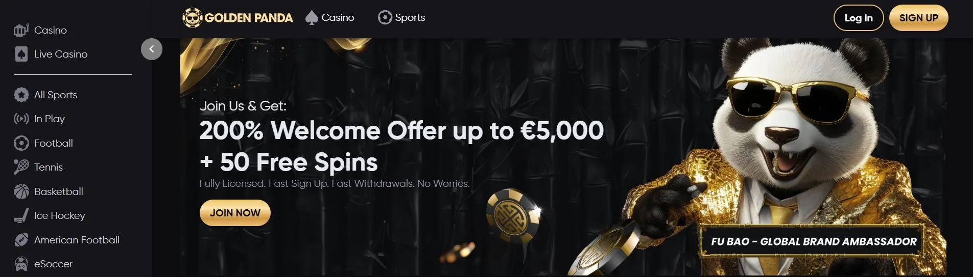 zahraniční-online-casino-Golden-Panda